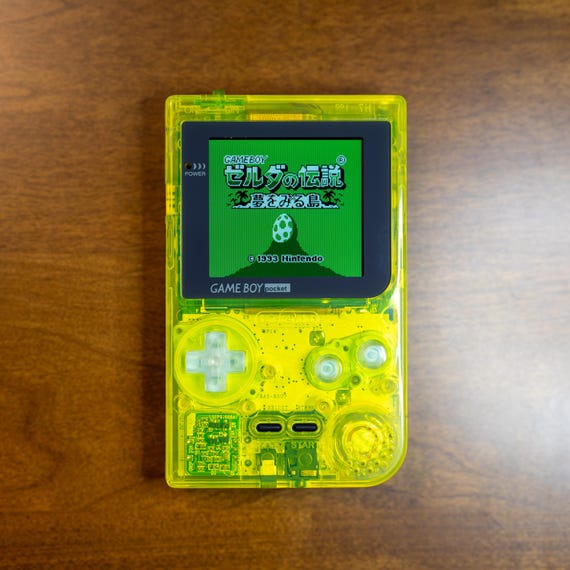 Atomic Yellow Gameboy Pocket