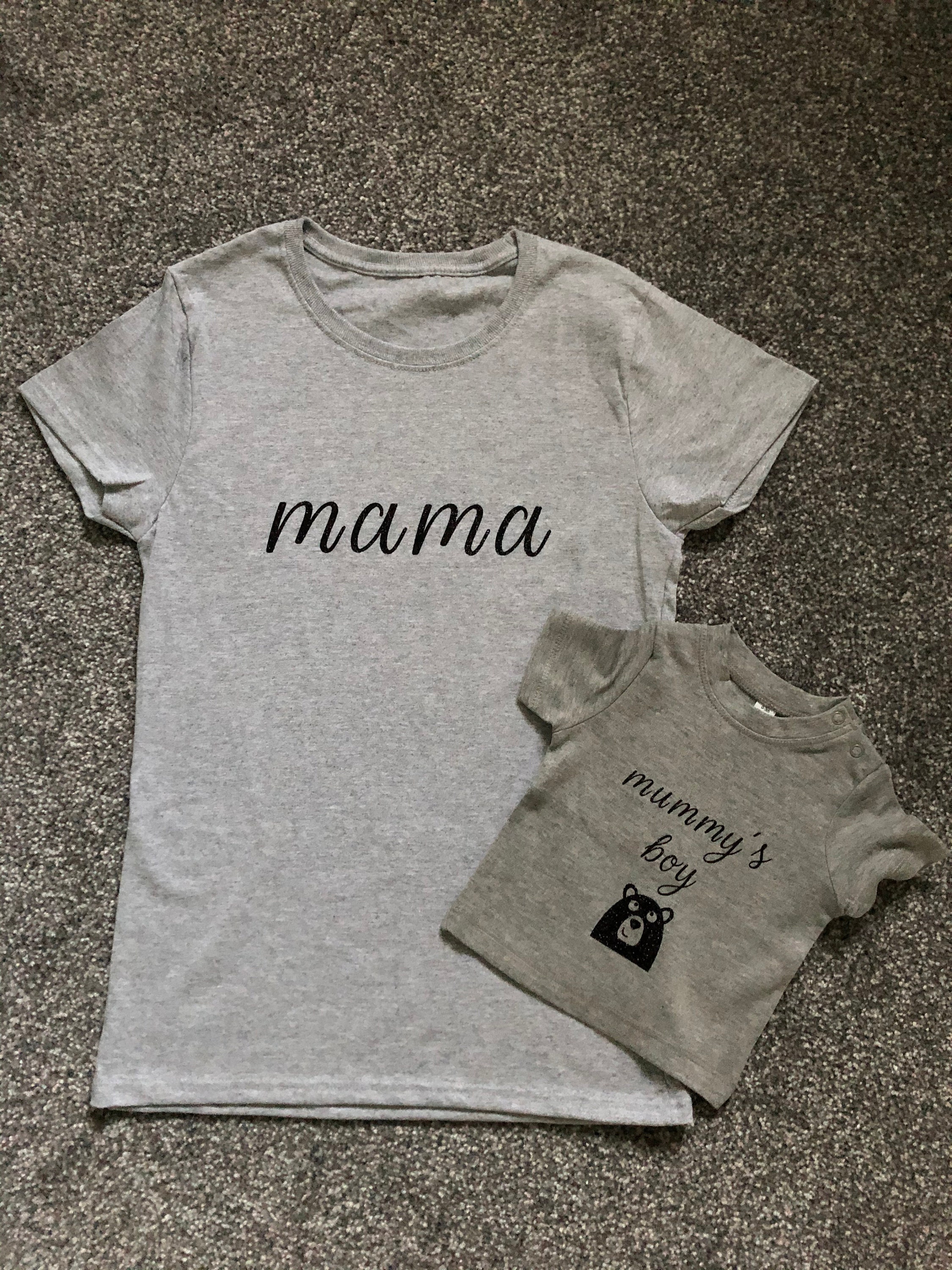 matching mum and baby tops