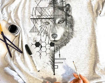 Painted T-shirt