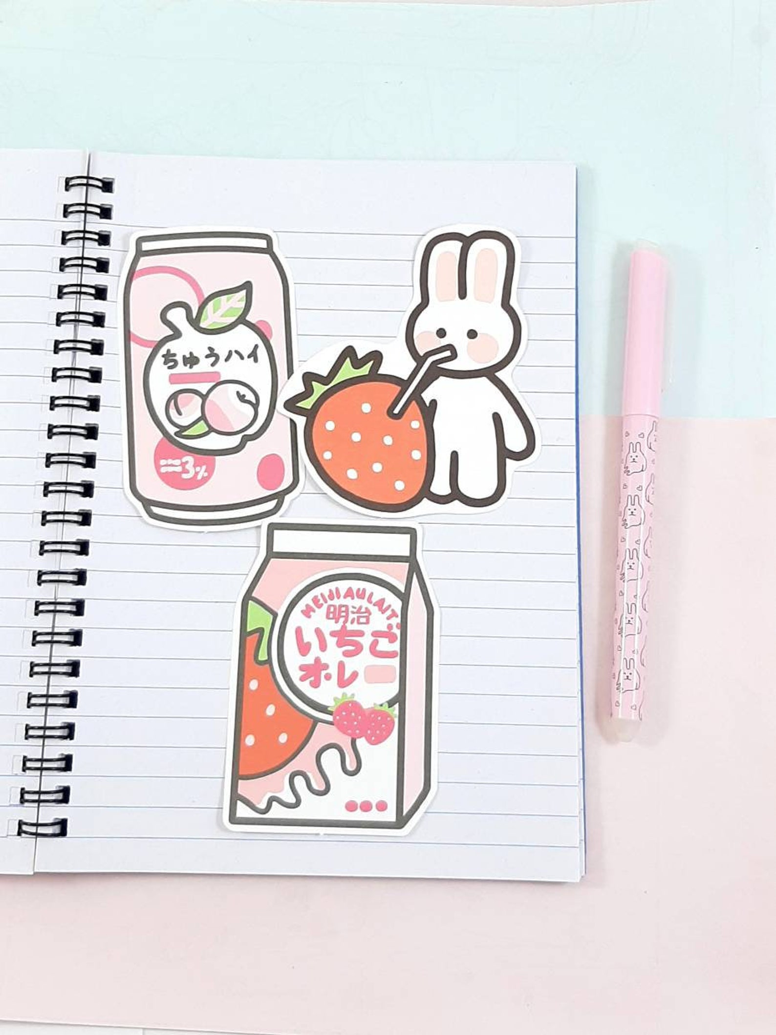 Kawaii Memo Sheets Cute Memo Sheets Kawaii Journal Japanese - Etsy