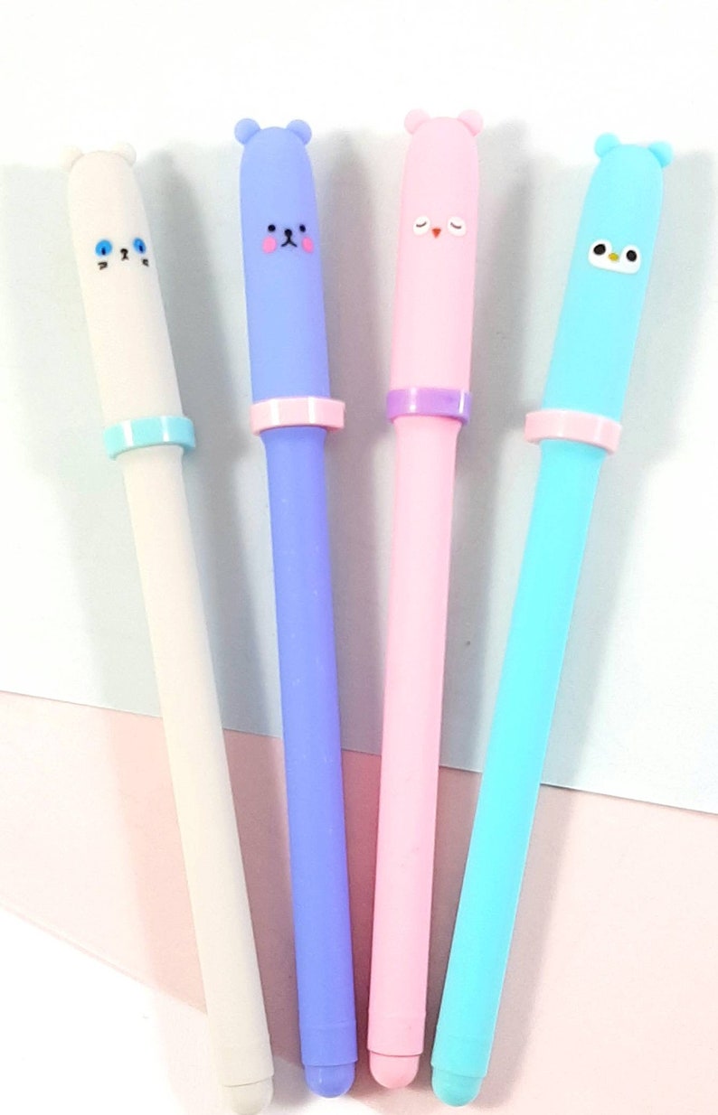Kawaii Gel Stift Süßer Tierstift Kawaii Schulbedarf | Etsy