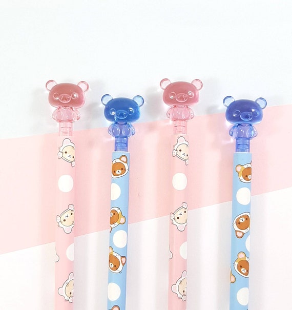 Kawaii Cute Cartoon Mechanical Pencil Set with Lead Refill and