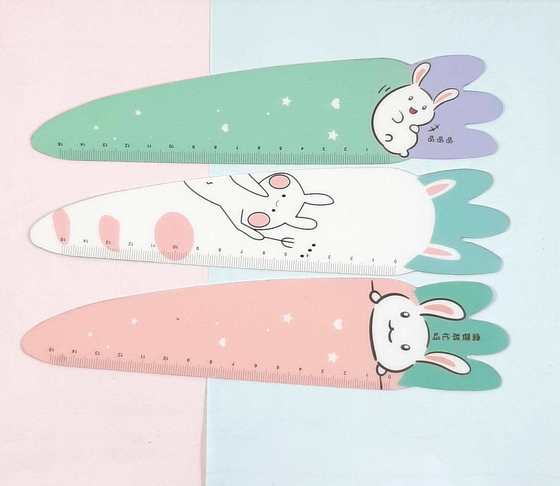 Cute Rabbit Ruler Magnetic Ruler Kawaii Ruler Bendable - Etsy