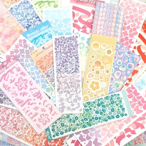 Kpop Polco Sticker Grab Bag, Toploader Deco, Stickers esthétiques pour journaux, agendas et scrapbooking