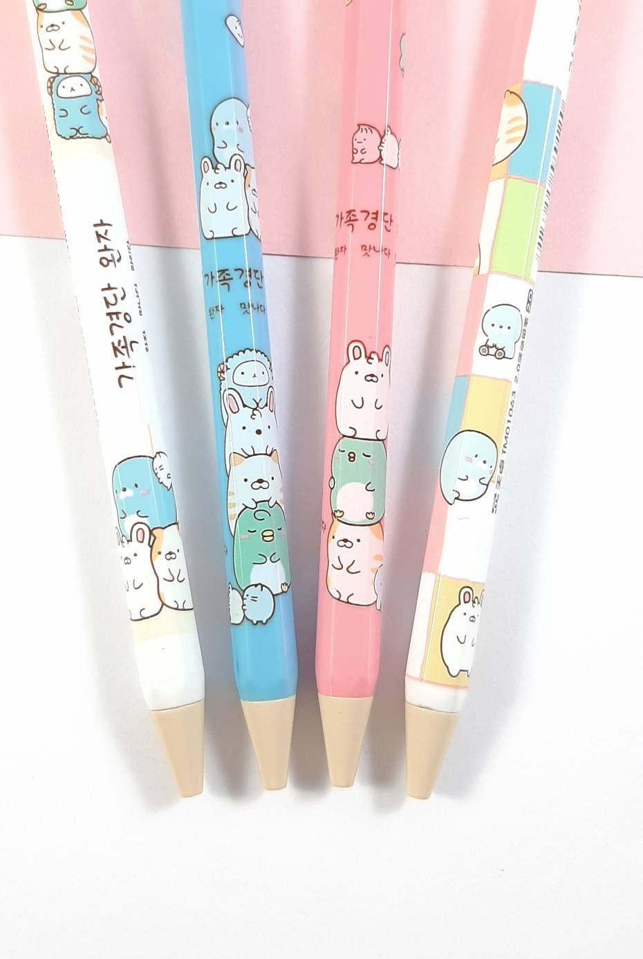 Cute Bowknot Erasable Pens-Eraser Gel Pens for Girls Kids Women-Kawaii  Anime Cartoon Eraseable Blue Ink Pens -Retractable Click - Pretty Pens  Office