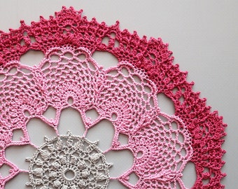 Crochet Doily Pattern, Written Instruction, Digital Download, PDF Crochet Pattern