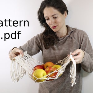Macrame Fruit Hammock Pattern, Step By Step Tutorial For Beginners