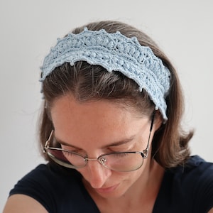 Crochet Headband Pattern, Crochet Pattern DIY, Written Instruction, Digital Download