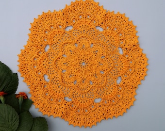 Lace Crochet Doily Pattern: DIY Written Instructions (Digital Download)