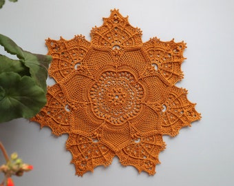 Crochet Doily Pattern, Crochet Pattern DIY, Written Instruction, Digital Download, Crochet Pattern