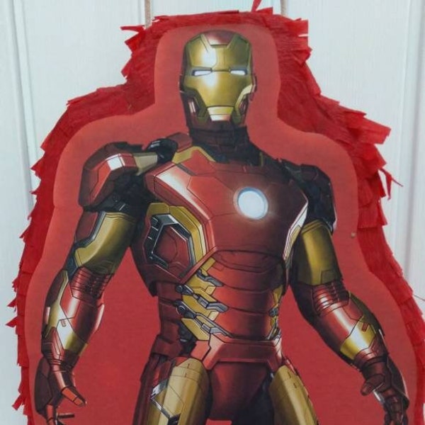 Iron Man Party Supplies Etsy
