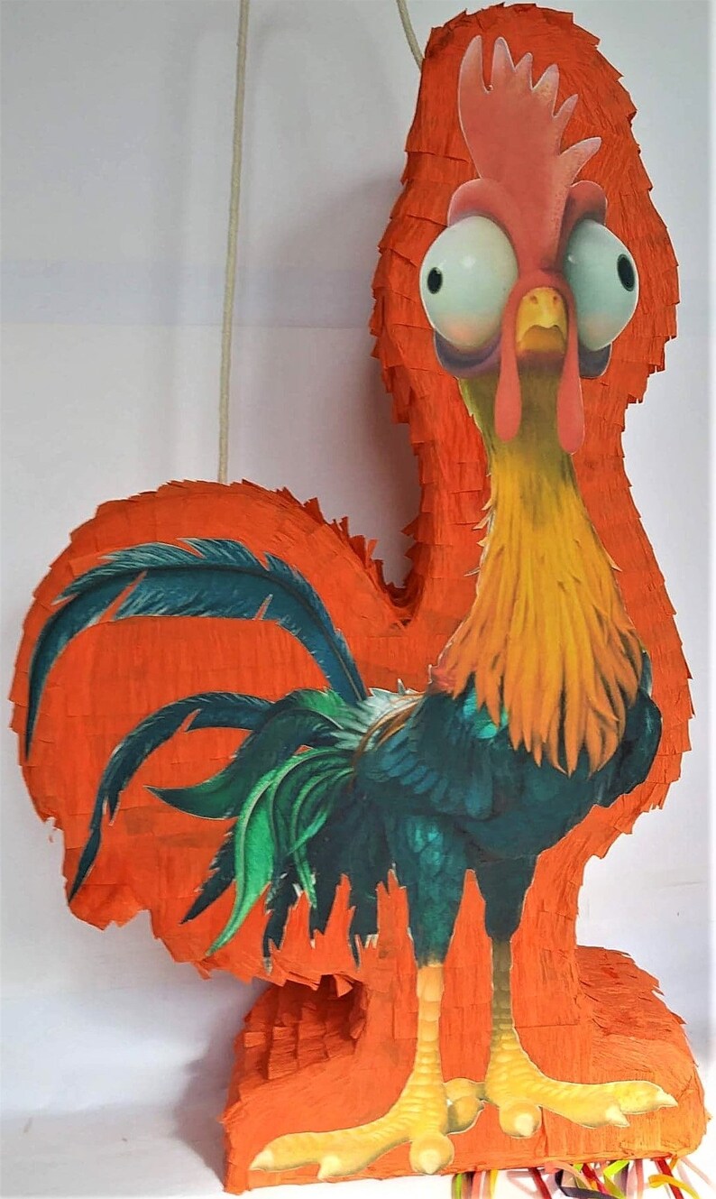 Moana Piñata o Maui Piñata o Heihei Piñata Etsy
