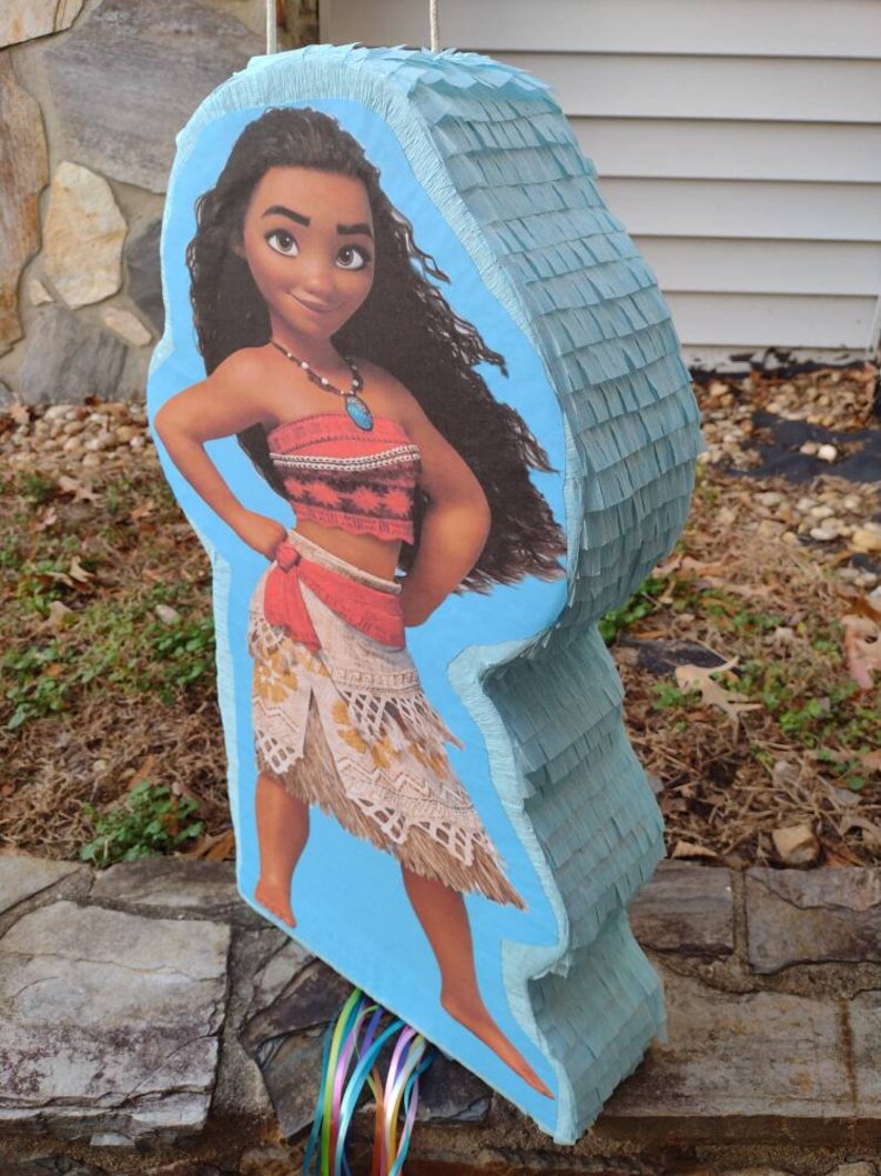 Moana Piñata or Maui Piñata or Heihei Piñata Etsy
