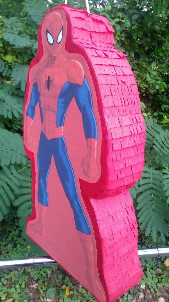 Spiderman Pinata 23x13 Avengers Party Supplies - Etsy