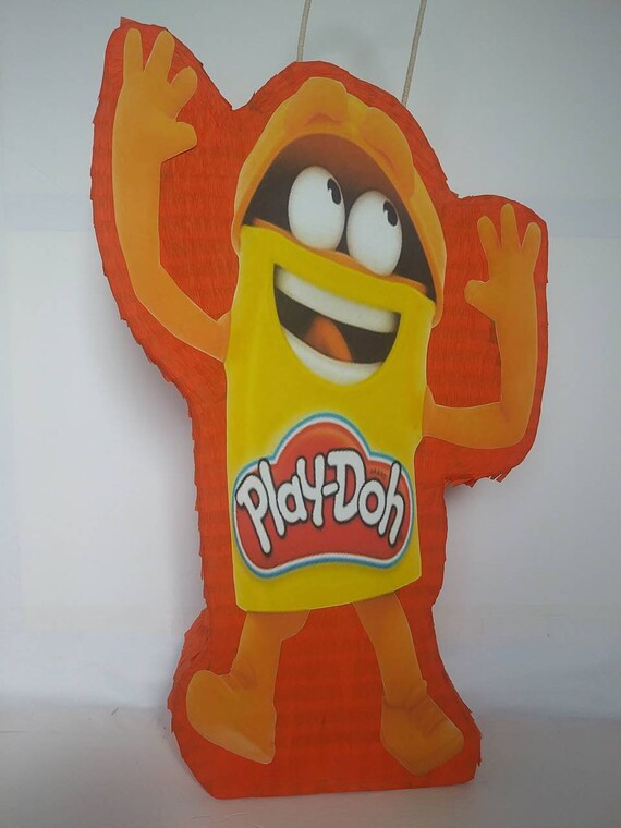 orange play doh