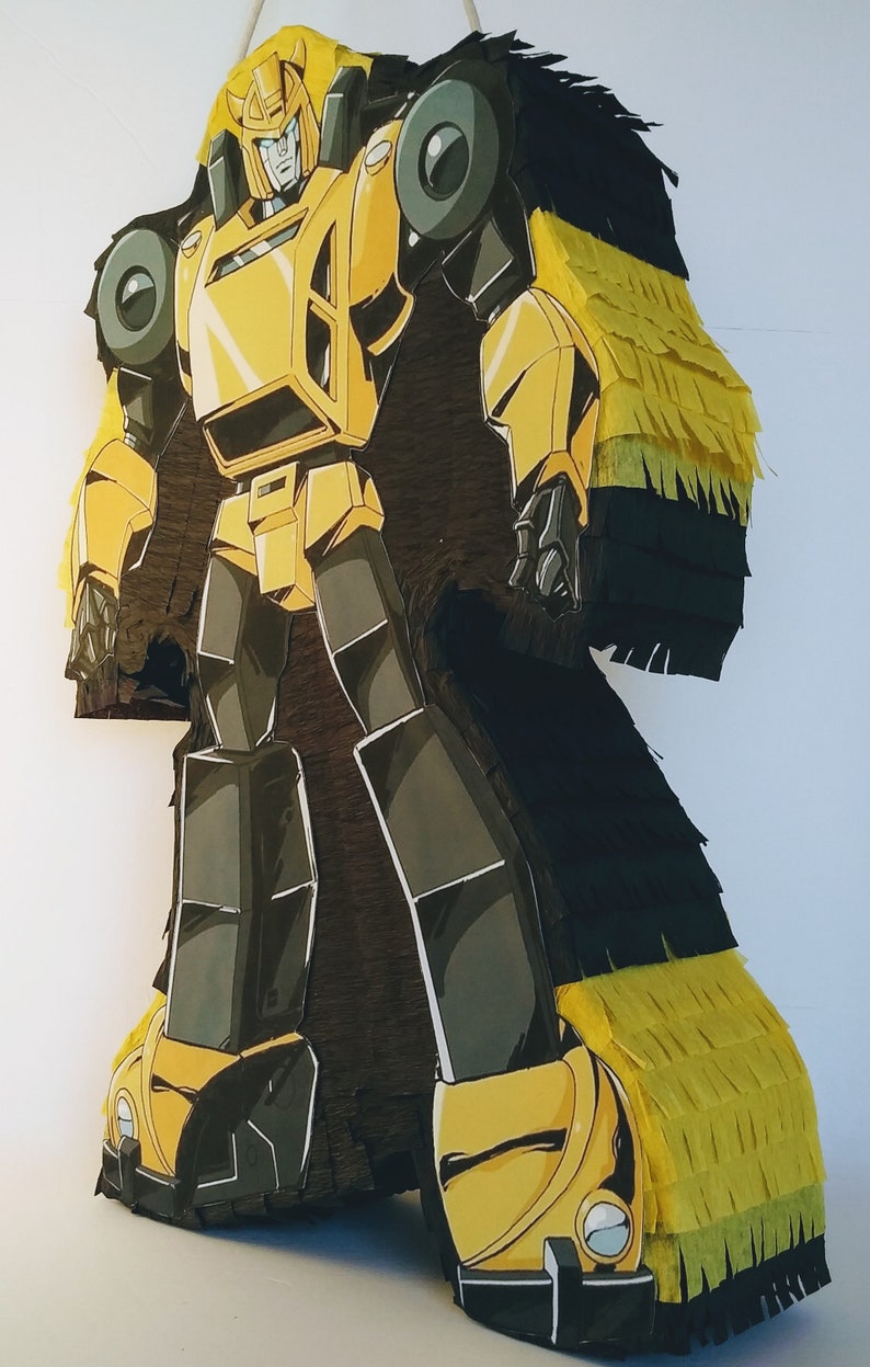 Bumblebee Pinata 24X14 Transformers Theme Party Etsy