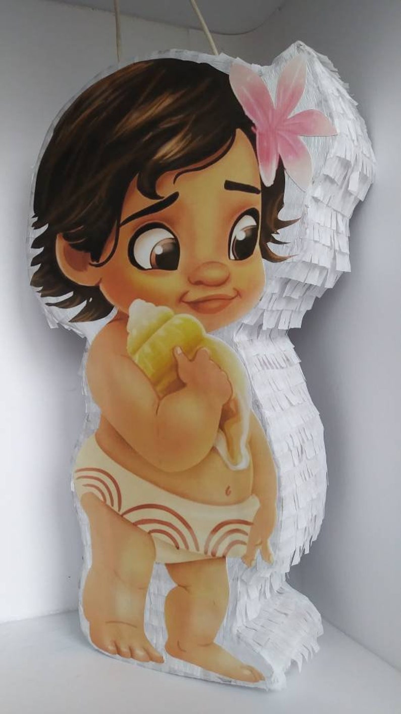 Baby Moana Pinata 24x14 Etsy