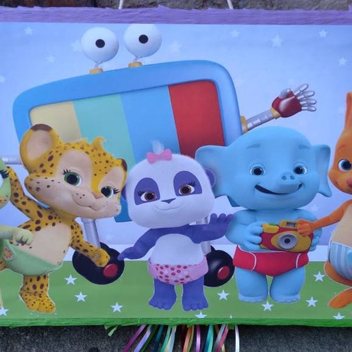 Word Party Pinata 13x 23 All Characters Together Word - Etsy Word Party Pinata 13x 23 All Characters Together Word - Etsy