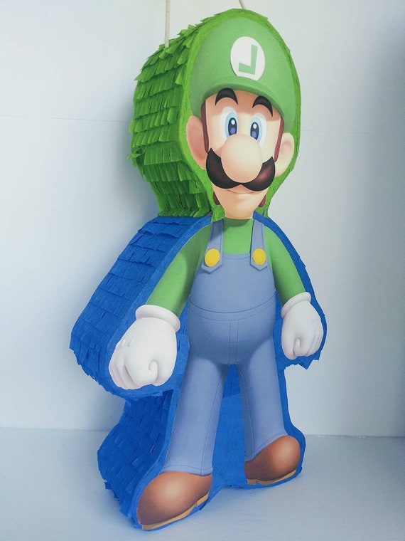 Luigi From Mario Bros 24x14 Mario Party Etsy Luigi From Mario Bros 24x14 Mario Party Etsy
