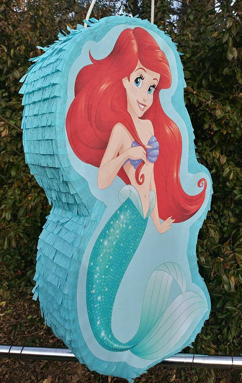 Little Mermaid Pinata
 Little Mermaid Piñata 24x14 Little Mermaid Party