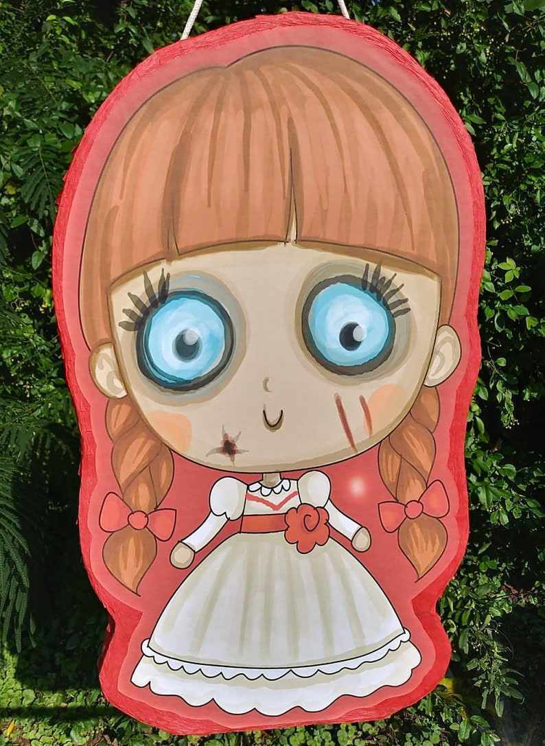 Halloween Party Supplies Anabelle Pinata 24x14