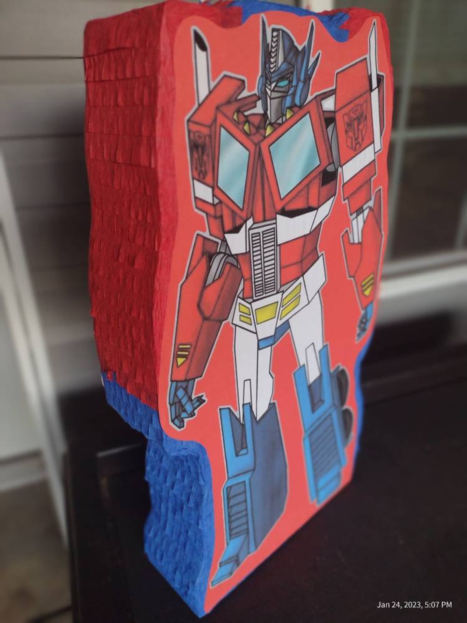 Optimus Prime Pinata 23x 13 Transformers Party - Etsy