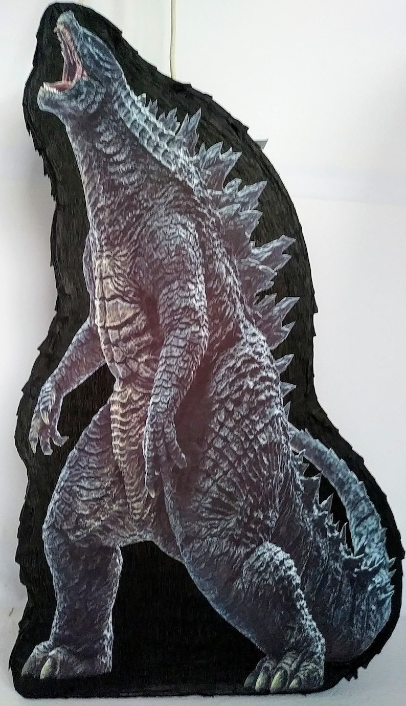 Godzilla Pinata 24x14 Godzilla Party Supplies Etsy