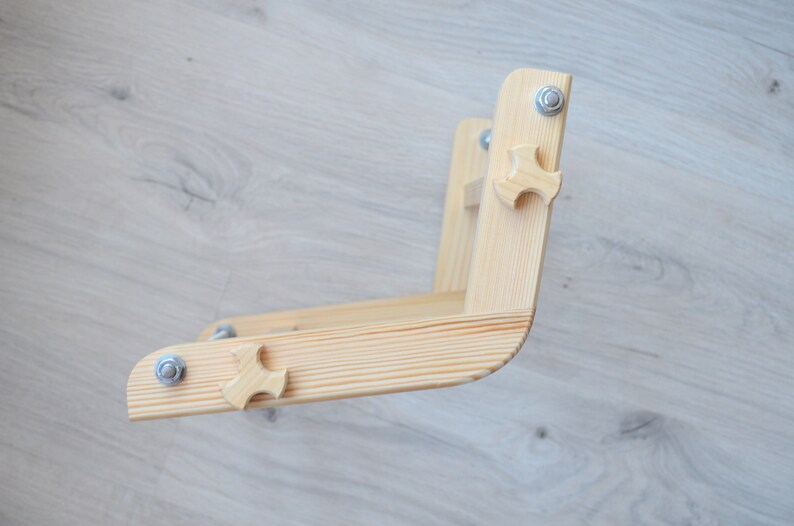 Modern Wooden Loom for LONG seed beadwork weaving - For loomed stitch hatbands, gerdans, bracelets and choker - Workspace size 8" x 9" Bild 9