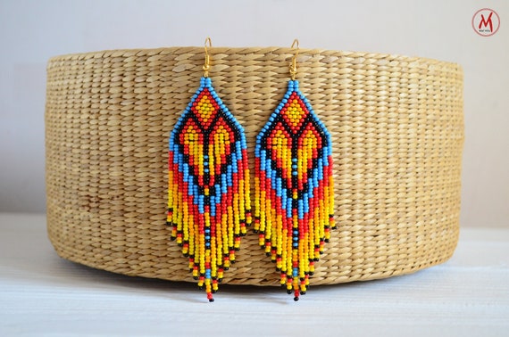first nations beaded earrings