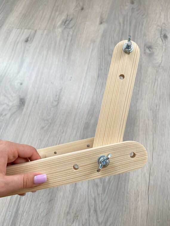 Upright Wooden Loom for LONG Beadwork Weaving - for Loomed Stitch