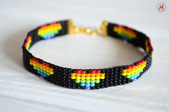 2 X Orgullo Gay Lgbt Arco Iris Unisex Pulsera Joyería Paracord