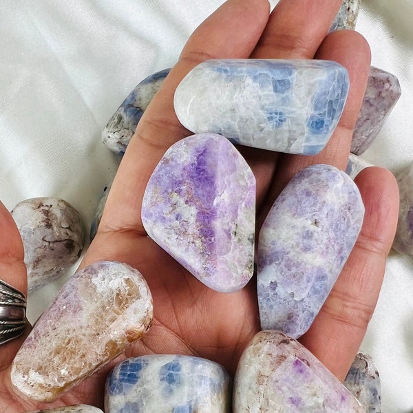 Blue Tumbled Stones - Etsy