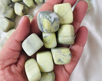 Premium Vesuvianite crystal tumbled stones / Vasonite Pocket crystals / Idocrase polished stones / Home decor / Vasonite cubes / Crystals