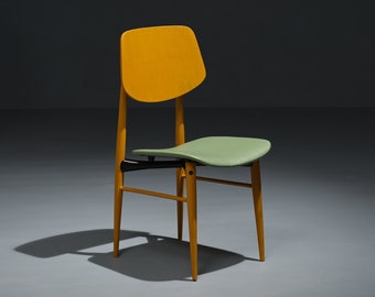 Italian Dining and Desk Chair 1950s Midcentury - Restored