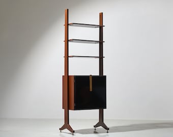 Italian Midcentury Modern Bookcase - Vintage Bookshelf 50s