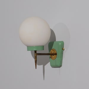 Mid-Century Modern Italian Wall Sconce, 1950s wall lamp