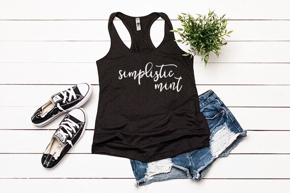 Download Free Next Level 6933 Black Womens Triblend Racerback Tank ...