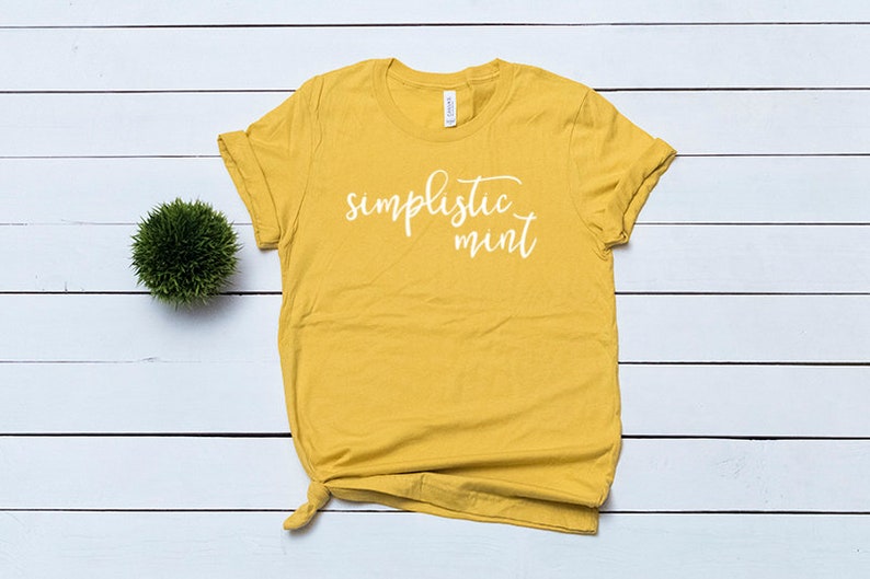 Download Bella Canvas 3001 Maize Yellow T-Shirt Mockup Shirt Flat ...