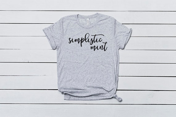 Bella Canvas 3001 Athletic Heather T Shirt Mockup Shirt Flat Etsy