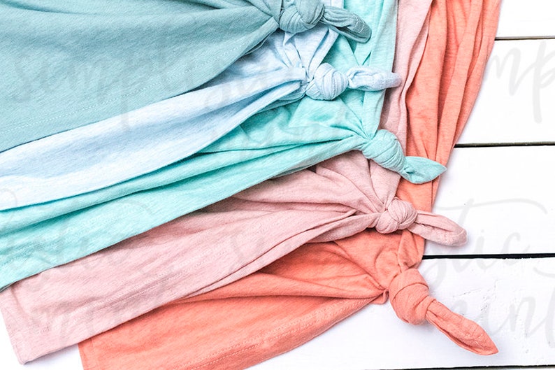 Download Bella Canvas 3001 Heather Prism Color Chart T-Shirt Mockup ...