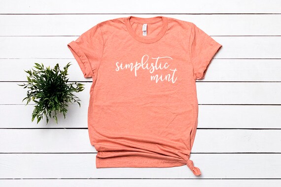 Bella Canvas 3001 Heather Prism Sunset T Shirt Mockup Shirt Etsy