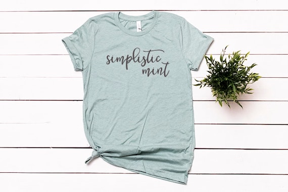Bella Canvas 3001 Heather Prism Dusty Blue T Shirt Mockup Etsy