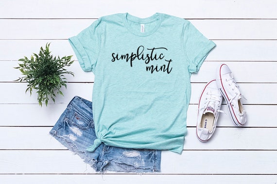 Download Bella Canvas 3001 Heather Prism Mint T Shirt Mockup Shirt Etsy