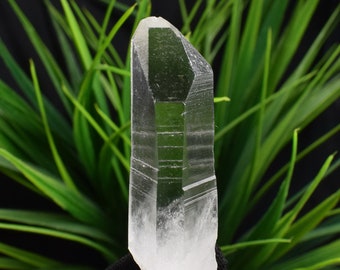 Raw Natural Brazil Crystal Clear Quartz Crystal,Healing Crystal,Anniversary Gift,Crystal Wand Point,Rock Collection,mineral Specimen C522