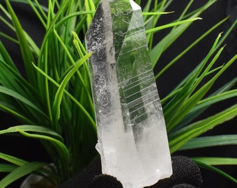90g Natural Lemurian Seed,Clear Quartz Crystal,Healing Crystal,Anniversary Gift,Lemurian Crystal Point B641