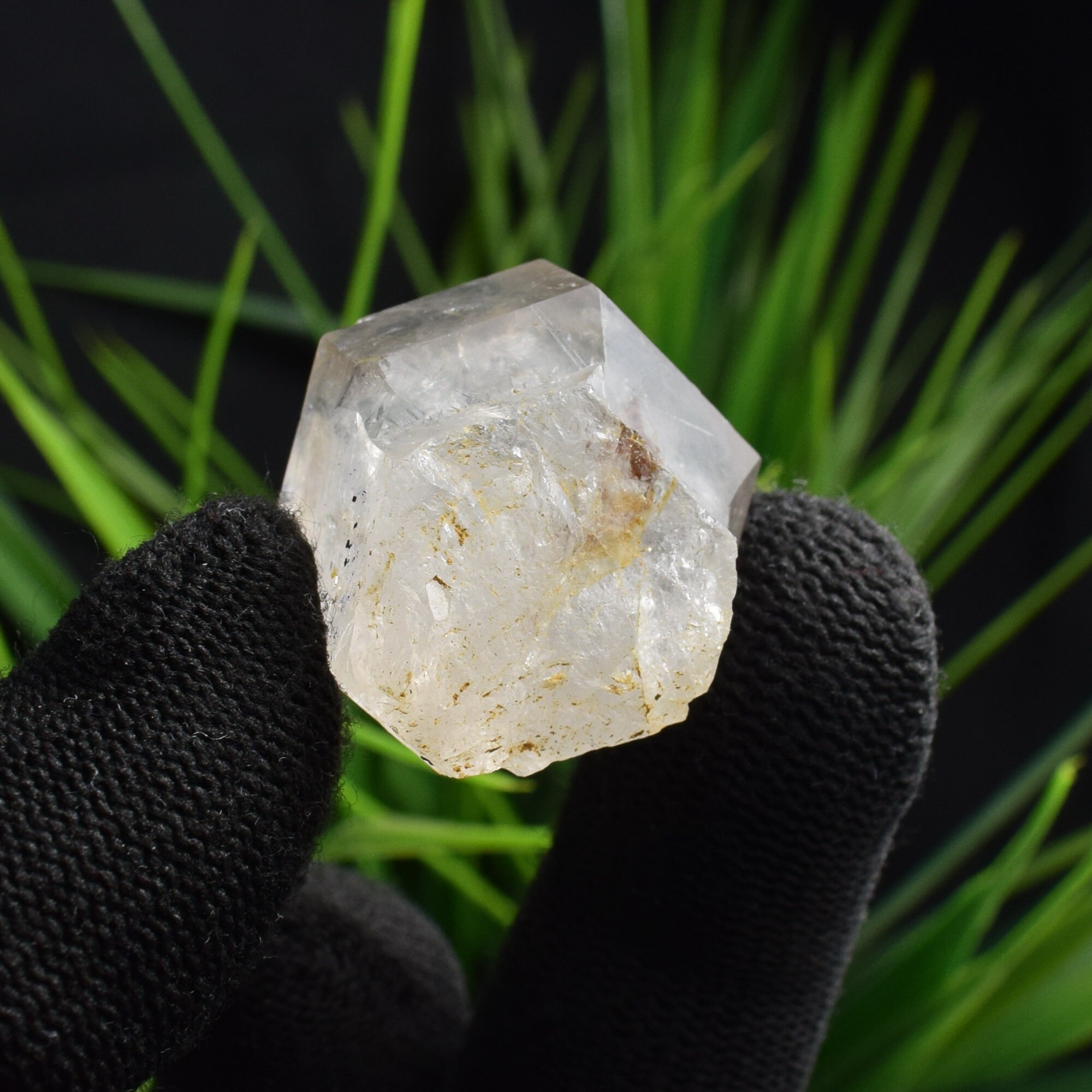 24.5g Moving Water Bubble Quartz Crystalenhydro Etsy UK