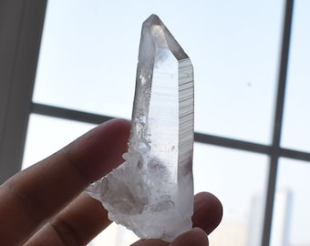 Natural Lemurian Seed,Clear Quartz Crystal,Healing Crystal,Anniversary Gift,Lemurian Crystal Point B751