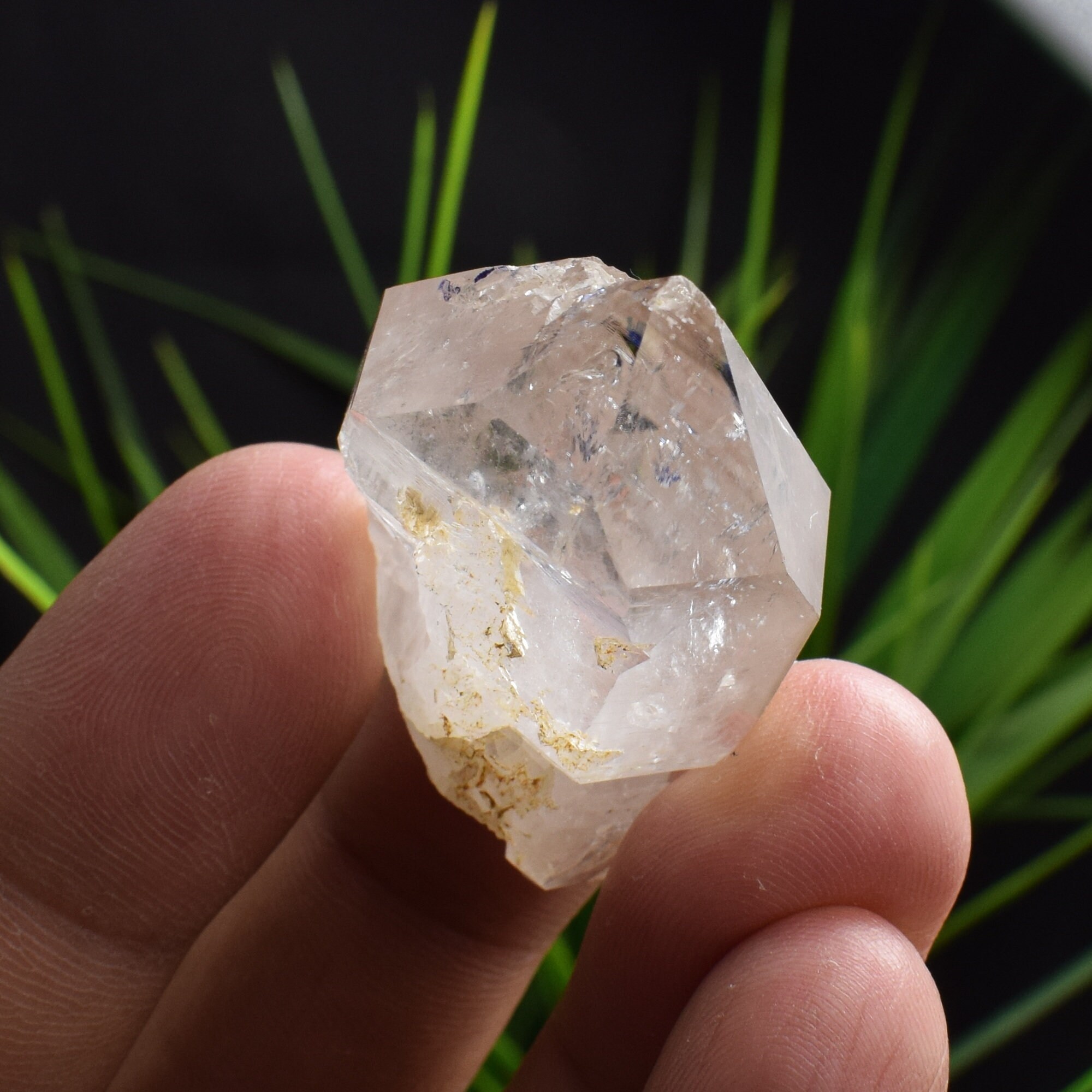 22g Moving Water Bubble Quartz Crystalenhydro Crystalmineral Etsy