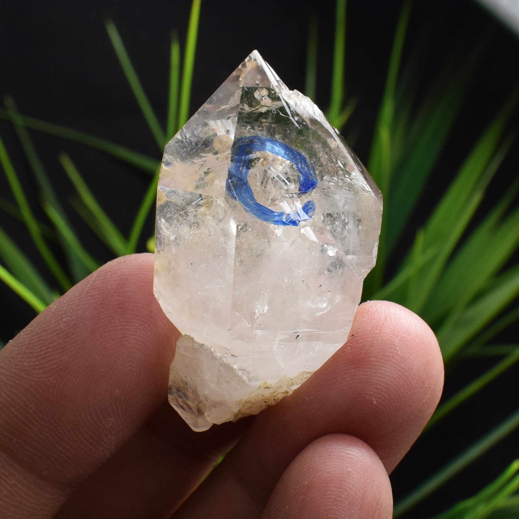 22g Moving Water Bubble Quartz Crystalenhydro Crystalmineral Etsy