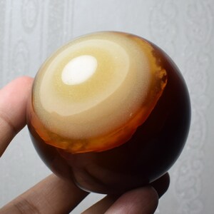 Carnelian Agate Quartz Crystal Sphere Display Specimens, wife Gift,Birthday Gifts, Anniversary Gift  P006